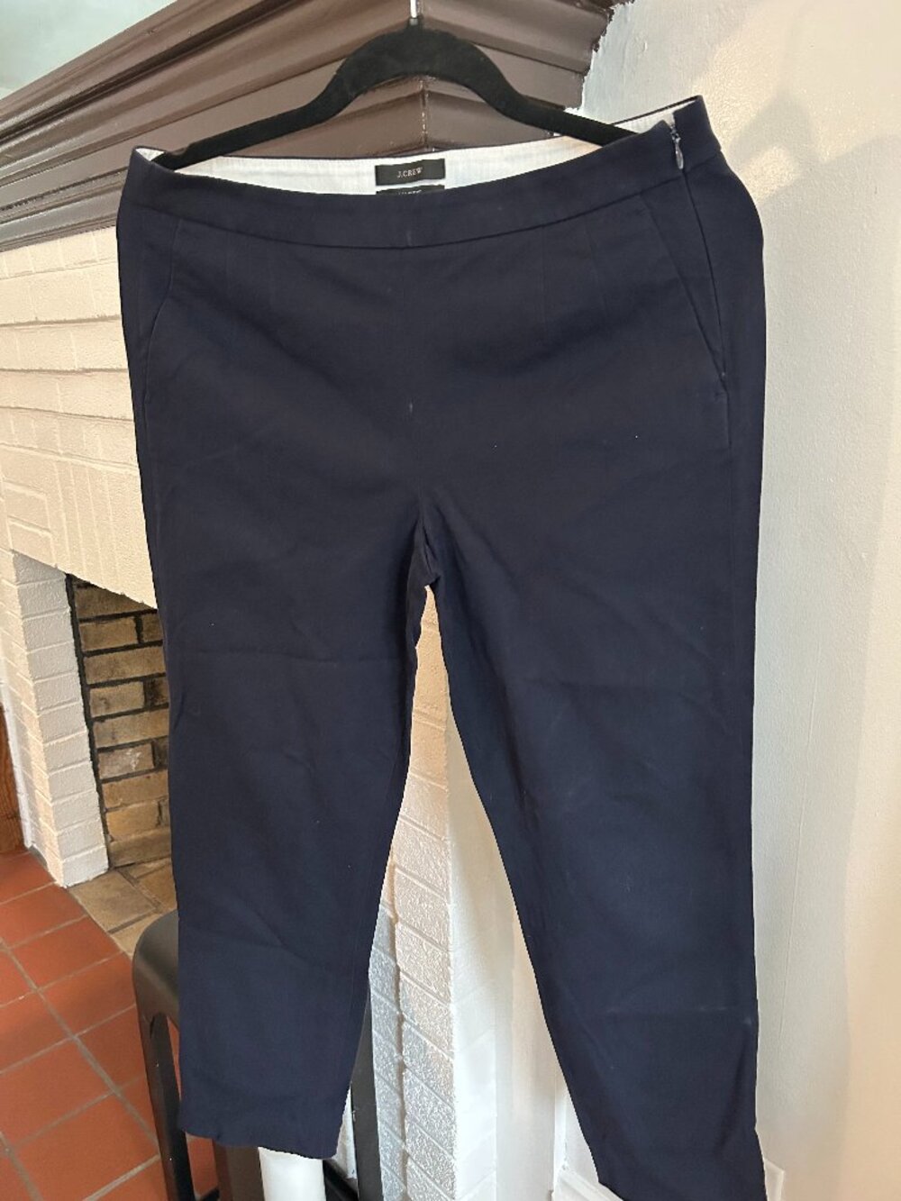 J. Crew Martie Dark Blue Pants Size 8